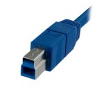 StarTech.com Câble SuperSpeed USB 3.0 A vers B de 1m - Mâle / Mâle - Bleu