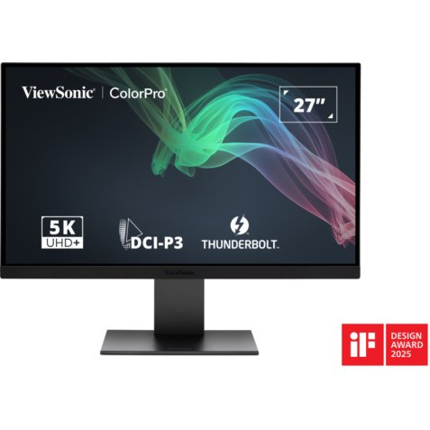 Viewsonic VP2788-5K écran plat de PC 68,6 cm (27") 5120 x 2880 pixels 5K Ultra HD LED Noir