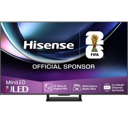 Hisense U7Q PRO 75U7Q PRO 190,5 cm (75") 4K Ultra HD Smart TV Wi-Fi Nero 500 cd/m²