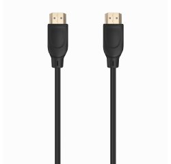 AISENS Cable HDMI V2.0 Premium Alta Velocidad / Hec 4K@60Hz 18Gbps, A/M-A/M, Negro, 0.5m