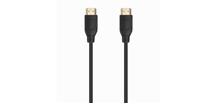 AISENS Cable HDMI V2.0 Premium Alta Velocidad / Hec 4K@60Hz 18Gbps, A/M-A/M, Negro, 0.5m