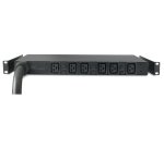 APC Basic Rack PDU AP7526 power distribution unit (PDU) 6 AC outlet(s) 1U Black