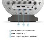 BenQ GV50 Projecteur à focale standard 500 ANSI lumens DLP 1080p (1920x1080) Blanc