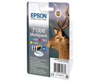 Epson Stag Encre DURABrite Ultra multipack 3 couleurs Cerf T1306