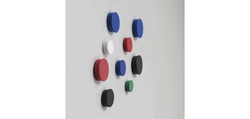 Nobo Magnetic Whiteboard Magnets 8 pack 20mm Coloured Magnets