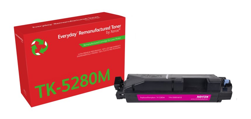 Toner remanufacturé Magenta Everyday™ de Xerox compatible avec Kyocera TK-5280M, Capacité standard