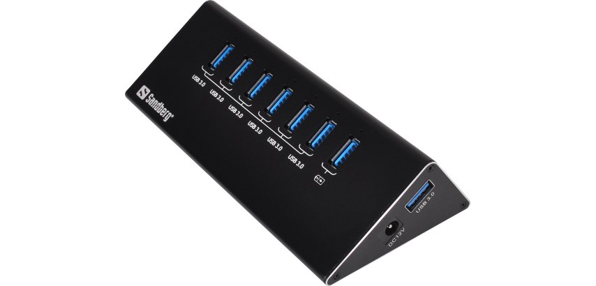 Sandberg USB 3.0 Hub 6+1 ports