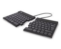 R-Go Tools Teclado ergonómico R-Go Split Break con software de pausa, teclado dividido ergonómico, QWERTY (ES), bluetooth, negro