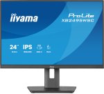 iiyama ProLite XB2495WSC-B1 écran plat de PC 61,2 cm (24.1") 1920 x 1200 pixels WUXGA LED Noir