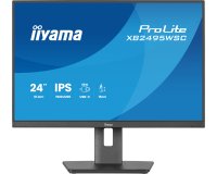 iiyama ProLite XB2495WSC-B1 écran plat de PC 61,2 cm (24.1") 1920 x 1200 pixels WUXGA LED Noir