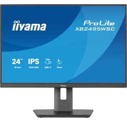 iiyama ProLite XB2495WSC-B1 écran plat de PC 61,2 cm (24.1") 1920 x 1200 pixels WUXGA LED Noir