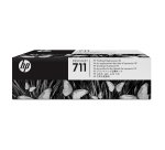 HP 711 - noir, jaune, cyan, magenta - tête d'impression