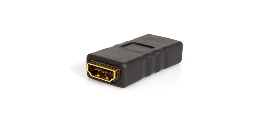 StarTech.com HDMI to HDMI Adapter, High Speed HDMI to HDMI Connector, 4K 30Hz HDMI to HDMI Coupler, HDMI to HDMI Converter, HDMI Female to HDMI Female Adapter