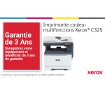 Xerox C325 copie/impression/numérisation/télécopie recto verso sans fil A4, 33 ppm, PS3 PCL5e/6, 2 magasins, 251 feuilles