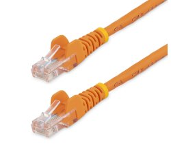 StarTech.com Câble réseau Cat5e sans crochet de 50 cm - Orange