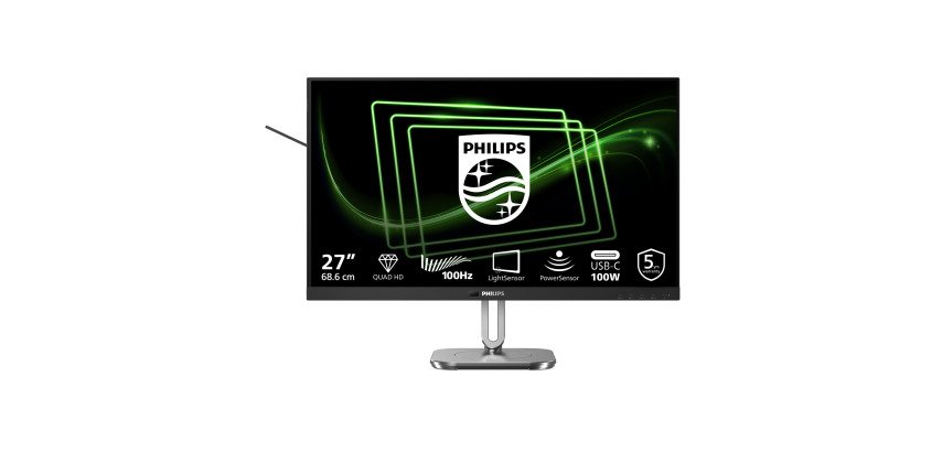 Philips 5000 series 27B2G5601/00 écran plat de PC 68,6 cm (27") 2560 x 1440 pixels Quad HD LCD Noir