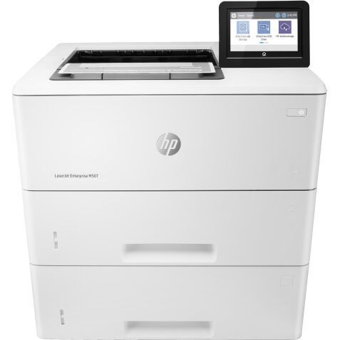 HP LaserJet Enterprise M507x, Print, Front-facing USB printing; Roam; Two-sided printing