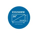 Kensington Filtro magnético de privacidad MagPro para portátiles de 16" (16:10)