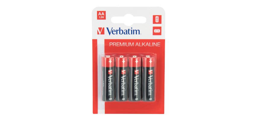 Verbatim AA Alkaline Batteries
