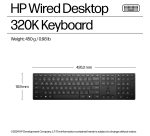 HP Wired Desktop 320K Keyboard