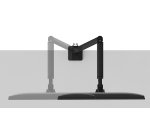 Neomounts DS70-250BL1 Support d'écran à fixer 17-35" - ressort à gaz - Topfix - arrêt 180°