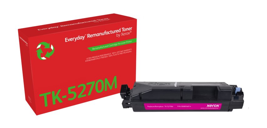 Toner rigenerato Everyday™ di Xerox Magenta compatibile con Kyocera TK-5270M, Capacità standard