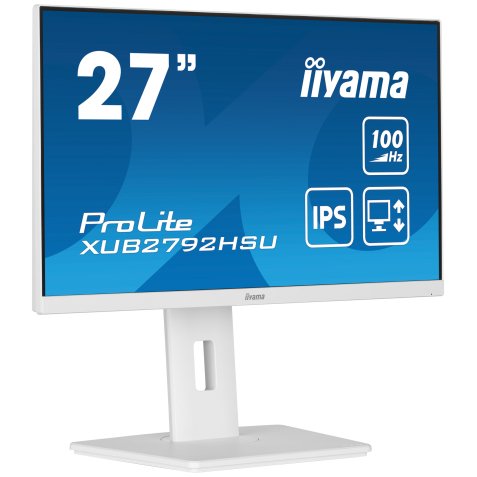 iiyama ProLite XUB2792HSU-W6 LED display 68,6 cm (27") 1920 x 1080 pixels Full HD Blanc
