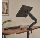 AISENS Soporte De Mesa Pro Contrapeso Giratorio E Inclinable Para Monitor/TV 9kg (3 Pivotes, 1 Brazo) De 17-32, Negro