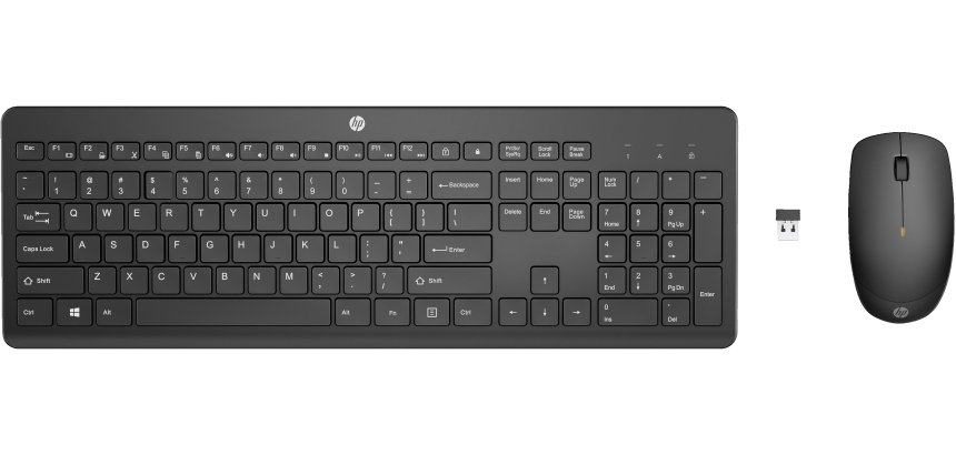HP 235 draadloze muis en toetsenbordcombo - azerty