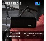 Sony Ult Field 5 Altoparlante portatile stereo Nero