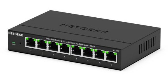 NETGEAR MS308E Non-géré 2.5G Ethernet (100/1000/2500) Noir