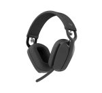 Logitech Zone Vibe Wireless Casque Sans fil Arceau Appels/Musique USB Type-C Bluetooth Graphite