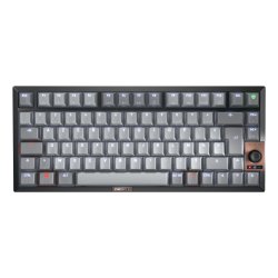 CHERRY KW 300W MX clavier Maison USB + Bluetooth AZERTY Français Noir, Cuivre, Gris
