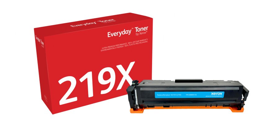 Toner Everyday™ Cyan de Xerox compatible avec HP 219X (W2191X), Grande capacité