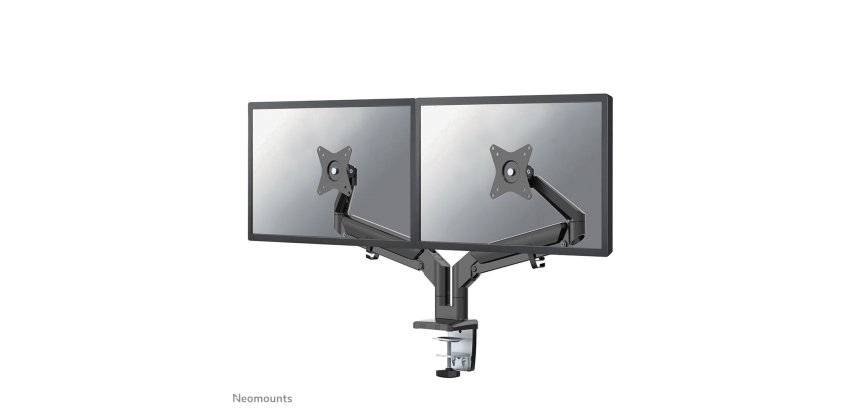 Neomounts DS70-810BL2 Monitorarm 17-32" - gasveer - ruimtebesparend - 180°-stop