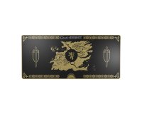 Lexip HBO Game of Thrones - Lannister Edition Tapis de souris de jeu Noir, Jaune