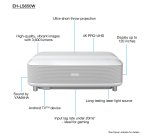 Epson EH-LS650W 3600 lúmenes ANSI 3LCD 4K (4096x2400) Blanco