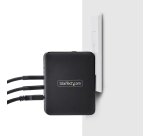 StarTech.com Chargeur Mural USB-C 140W, 3x USB-C/1x USB-A, Adaptateur d'Alimentation Power Delivery 3.1 International GaN pour MacBook/Dell XPS/Inspiron