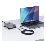 StarTech.com Câble de Charge USB-C de 2m, Durable et Ultra-Flexible, Verrouillage à Vis Latéral, PD EPR 240W (5A), Câble de Recharge USB 2.0 pour PC, Certifié USB-IF, Cordon USB-C Robuste