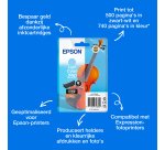 Epson Singlepack, lichtcyaan 250 Viool Claria Photo HD-inkt