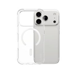 PanzerGlass CARE™ by ® Samba Case Transparent w. White MagSafe iPhone 17 Pro | Bulk protective phone case Cover