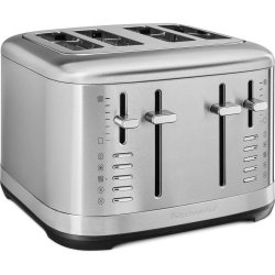 KITCHENAID Grille pain 4 tranches 5KMT4109ESX Acier