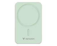 Verbatim Charge 'n' Go Essentials Magnetic Wireless Power Bank 20000 mAh Green