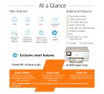 HP ENVY Inspire 7220e Wireless All-in-One Color Printer, Instant Ink; Copier, Scanner