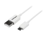StarTech.com 1m White Micro USB Cable - A to Micro B