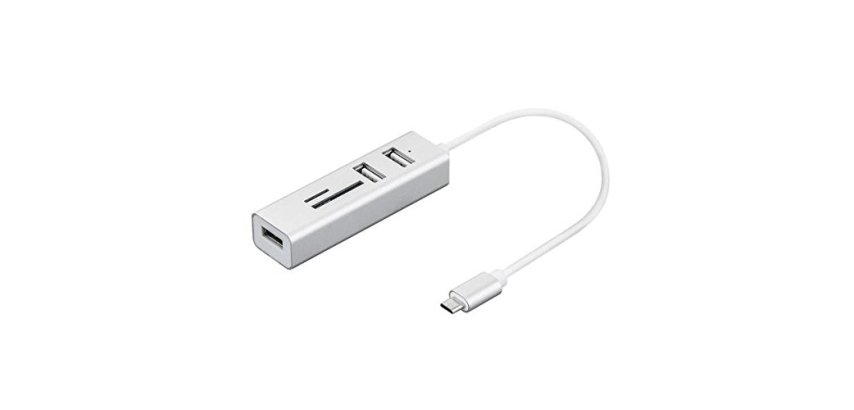 Nilox NX090301141 base para portátil y replicador de puertos USB 3.2 Gen 1 (3.1 Gen 1) Type-C Plata