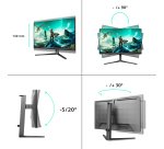 Philips Evnia 3000 27M2N3800A/00 écran plat de PC 68,6 cm (27") 3840 x 2160 pixels 4K Ultra HD LCD Noir