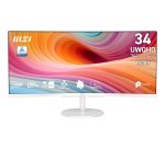 MSI Pro MP341CQW E12 Monitor PC 86,4 cm (34") 3440 x 1440 Pixel UltraWide Quad HD Bianco