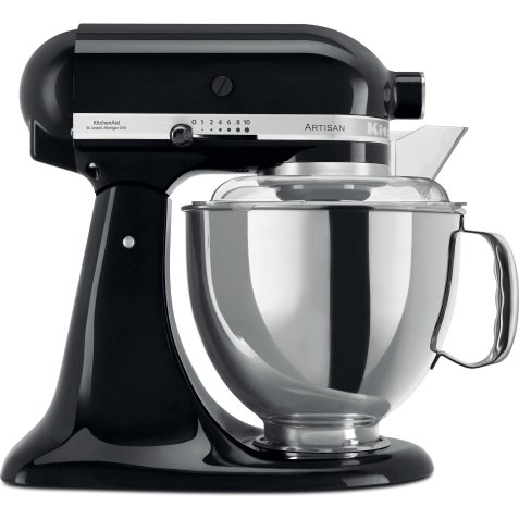 KITCHENAID Robot culinaire Artisan 4,8L 5KSM175 Noir Onyx