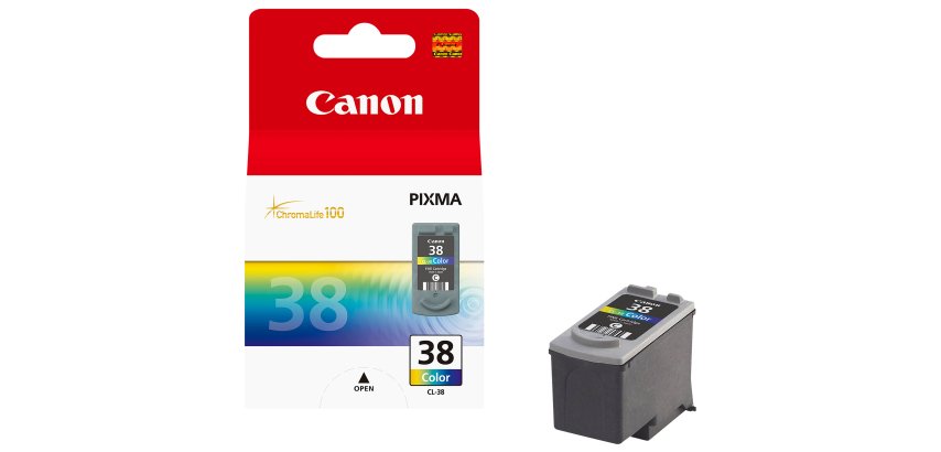 Canon CL-38 - couleur (cyan, magenta, jaune) - original - cartouche d'encre